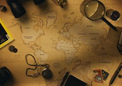 treasure map travel process discovery